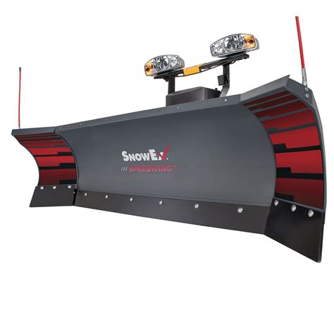 skid steer mount manual angle snow plow|snowex speedwing snow plow.